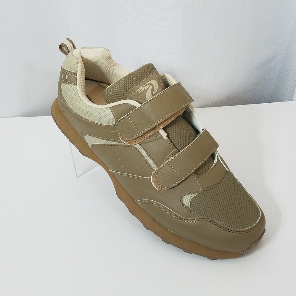 Dr Leonard size 13 walker hook loop shoes